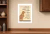 Homezia Every Snack You Make 1 White Framed Print Wall Art