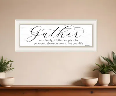 Homezia Expert Advice 1 White Framed Print Wall Art