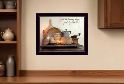 Homezia Faith Hope And Love 1 Black Framed Print Wall Art