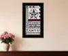 Homezia Families Are Forever 4 Black Framed Print Wall Art