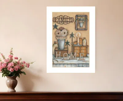 Homezia Family 10 White Framed Print Wall Art