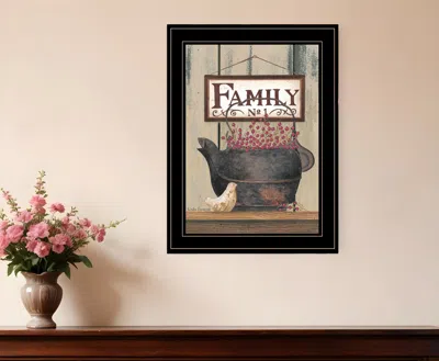 Homezia Family No1 Black Framed Print Wall Art