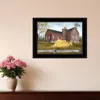 Homezia Farm Life 3 Black Framed Print Wall Art