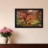 Homezia First Colors Of Fall Black Framed Print Wall Art