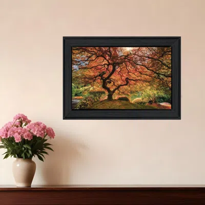 Homezia First Colors Of Fall I 2 Black Framed Print Wall Art