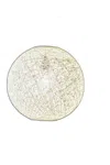 HOMEZIA FLOOR LAMP WITH BRONZE METAL ARC AND GROOVY RATTAN STRING BALL SHADE