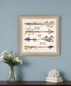 Homezia Follow Your Dreams Brown Framed Print Wall Art