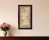 Homezia For God So Loved Black Framed Print Wall Art