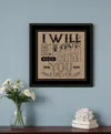 Homezia Forever 2 Black Framed Print Wall Art