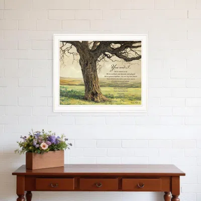 Homezia Forever 3 White Framed Print Wall Art