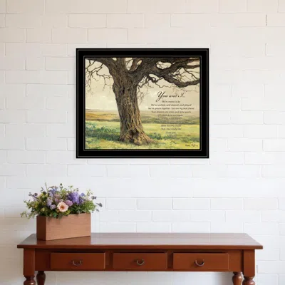 Homezia Forever 5 Black Framed Print Wall Art