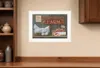 Homezia Fresh From The Farm 2 White Framed Print Wall Art