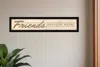 Homezia Friend A Gather Here 1 Black Framed Print Wall Art