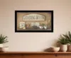 Homezia Gathering Room 2 Black Framed Print Kitchen Wall Art