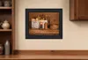 Homezia Gathering The Harvest 4 Black Framed Print Kitchen Wall Art