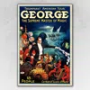 Homezia George The Supreme Master Vintage Magic Unframed Print Wall Art