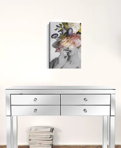 Homezia Glamorous Garden Party Dress Up Unframed Print Wall Art