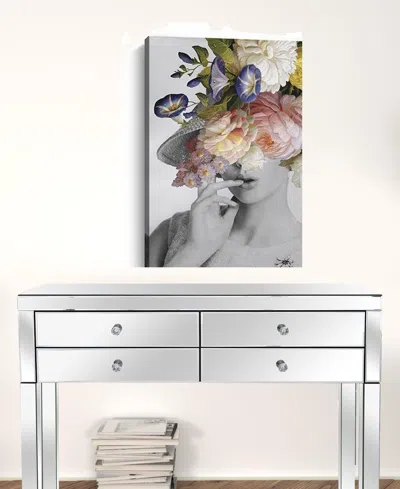 Homezia Glamorous Garden Party Dress Up Unframed Print Wall Art
