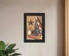 Homezia God And Country 2 Black Framed Print Wall Art