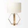 Homezia Gold Geometric Design Table Lamp