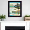 Homezia Good Things 2 Black Framed Print Wall Art