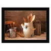 Homezia Grandmas Kitchen Tools 1 Black Framed Print Kitchen Wall Art