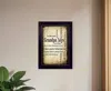 Homezia Grandpa Says Black Framed Print Wall Art