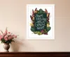 Homezia Tidings Of Comfort And Joy 1 White Framed Print Wall Art