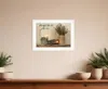 Homezia Grateful Hearts 1 White Framed Print Kitchen Wall Art