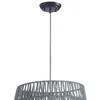 Homezia Gray Night Sky Zig Zag Ceiling Lamp
