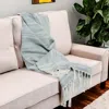 Homezia Gray Woven 100% Poly Pet Throw Blanket