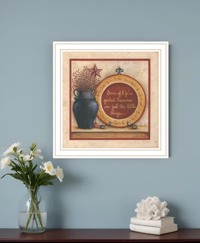 Homezia Greatest Treasures 3 White Framed Print Wall Art