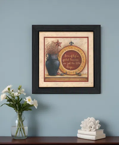 Homezia Greatest Treasures 4 Black Framed Print Wall Art