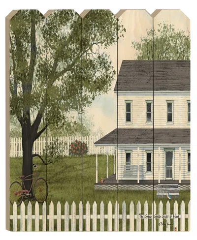 Homezia Green Green Grass Of Home Unframed Print Wall Art In Multi