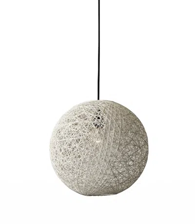 Homezia Groovy Rattan String Shade Large Pendant Light In Animal Print