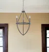 Homezia Harlow 3-light Ash Chandelier