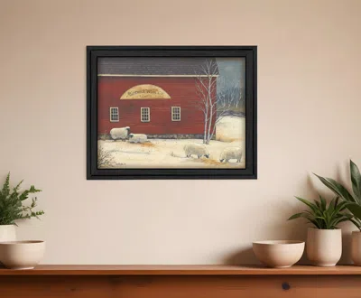 Homezia Hartwick Wool Co Black Framed Print Wall Art