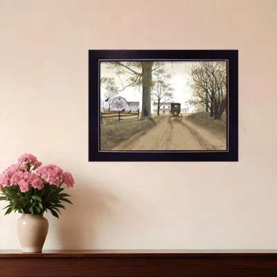 Homezia Headin Home 5 Black Framed Print Wall Art