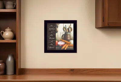 Homezia Heart Of The Home 2 Black Framed Print Kitchen Wall Art In Multi