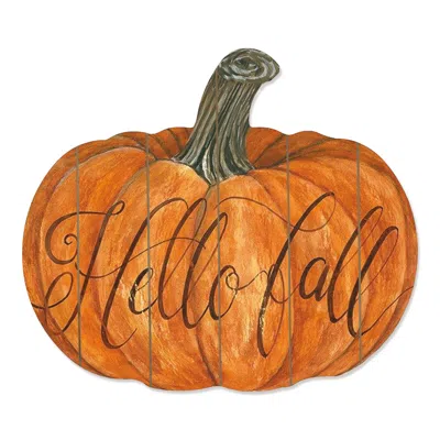 Homezia Hello Fall Unframed Print Wall Art