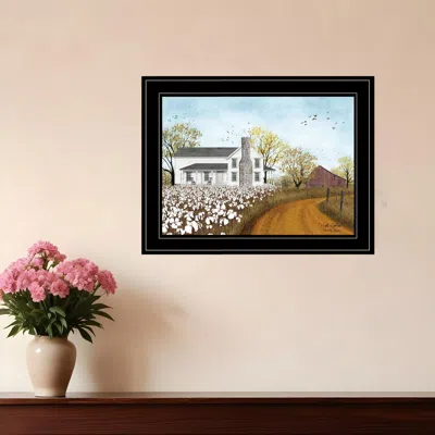 Homezia High Cotton 2 Black Framed Print Wall Art