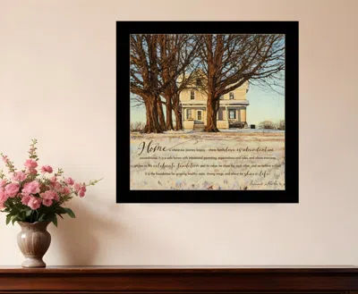Homezia Home 3 Black Framed Print Wall Art