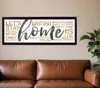 Homezia Home 5 Black Framed Print Wall Art