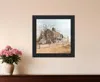 Homezia House On Chestnut Black Framed Print Wall Art