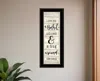 Homezia Hugs Collection 2 Black Framed Print Wall Art