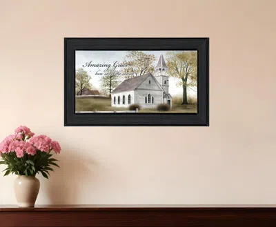 Homezia I Can Do All Things 3 Black Framed Print Wall Art In Multi