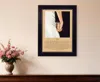 Homezia I Do 6 Black Framed Print Wall Art