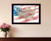 Homezia I Stand 1 Black Framed Print Wall Art