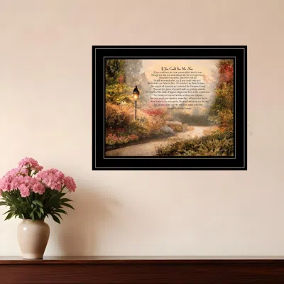 Homezia If You Could See Me Now 5 Black Framed Print Wall Art