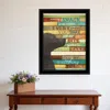 Homezia Ill Be Watching You 7 Black Framed Print Wall Art